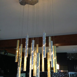 Rain Twin Clouds Chandelier. - Chandeliers