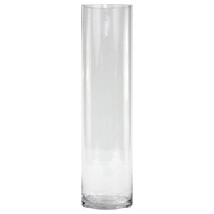 3 X16 Cylinder Vase Contemporary Vases By Mister Candle Corp
