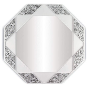 Lladro Eight Sided Mirror Black And White 01007159