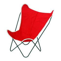 Half Pint Sling Chair - Red - Outdoor Lounge Chairs