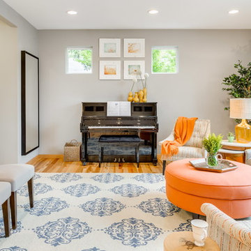 From Wasted Space to Ultimate Family Friendly Living Room