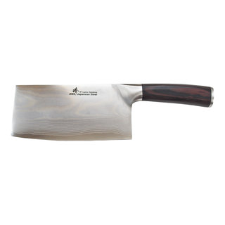 VG-10 67-Layer Damascus Vegetable Cleaver Chopping Knife 7-inch