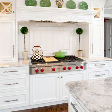 Traditional White Painted Kitchen - Cuvee Kitchen Designs