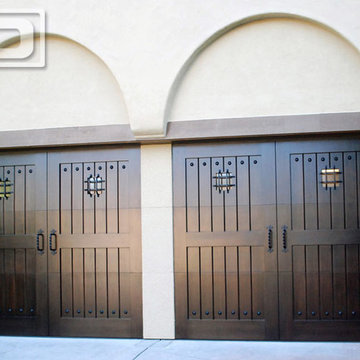 Custom Wood Garage Doors Designed & Crafted for Your HOA's Approval!