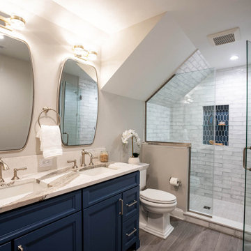 Sharp & Stylish Lower Gwynedd Bathroom