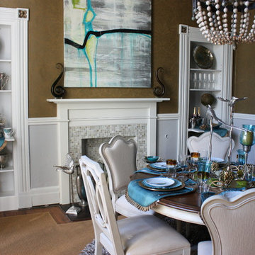 Traditional Dining Room, with a Twist