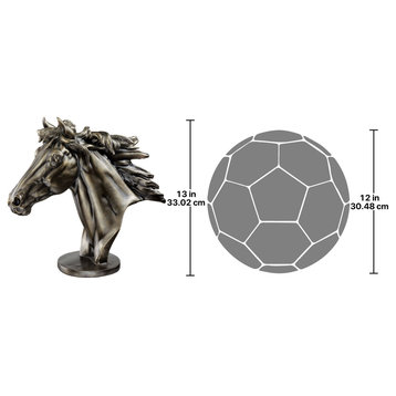 Majestic Stallion Horse Statue
