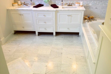 Inspiration for a timeless bathroom remodel in Boston