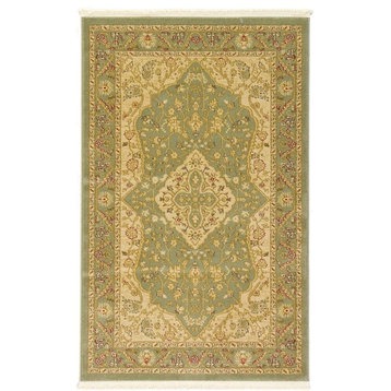 Traditional Stirling 3'3"x5'3" Rectangle Ivy Area Rug
