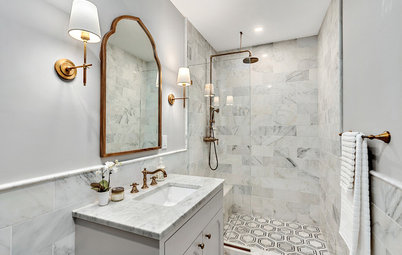 Before and After: 4 Bathrooms That Ditched the Tub