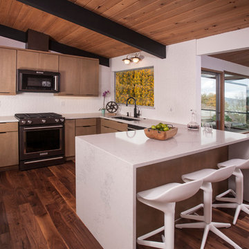 Slab style cabinets