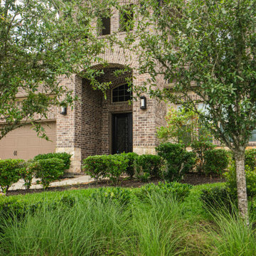 The Woodlands - Turf, Stained Patio, Gate, and Fences