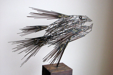 Fish Metal Wire Sculpture