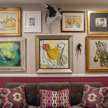 Mid-Century Meets Las Vegas Glam
