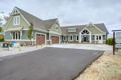 Example of a trendy exterior home design in Grand Rapids