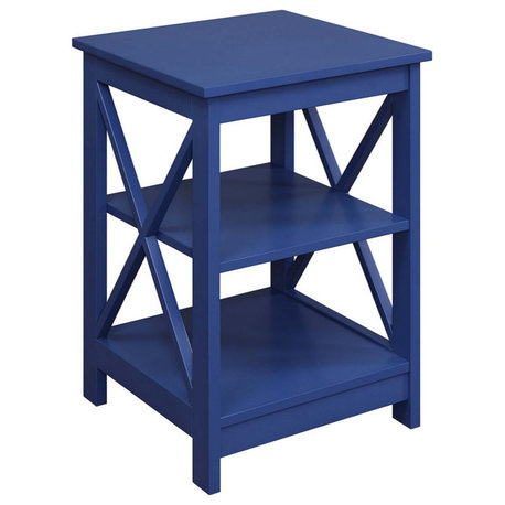 Oxford End Table With Shelves