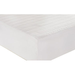 Organic Cotton Mattress Pad Crib White Contemporary Crib