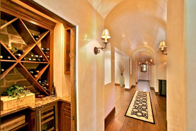 Hallway - cottage hallway idea in Orange County