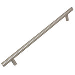 GlideRite Hardware - 8-13/16" Center Solid Steel Cabinet Bar Pulls Stainless finish, Set of 20 - Update your kitchen cabinets or bathroom vanities with this 20-pack of beautiful GlideRite 11-inch solid steel bar pulls. These pulls feature a stainless steel finish with two standard #8-32 x 1-inch installation screws.