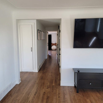 Hall circulation leading to new Master Suite Addition