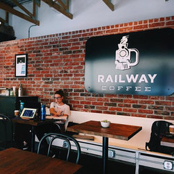 Railway Coffee - Metal Wall Art