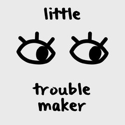 Naughty Eyes - Kids Wall Decor