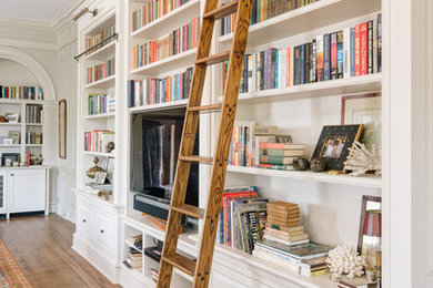 Elegant family room photo in Other