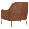 Cameron Lounge Chair, Nono Rust