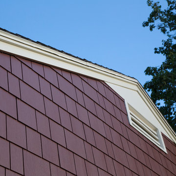 Updated Ranch with James Hardie Shingles in Countrylane Red