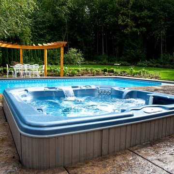 Vinyl Liner Pool and Spa