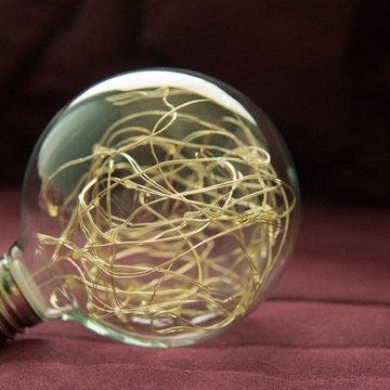 G95 Vintage ELD Fairy Light Bulb for Christmas