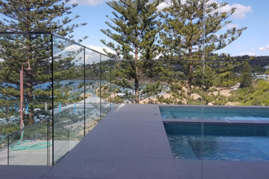 This is an example of a contemporary pool in Sydney.