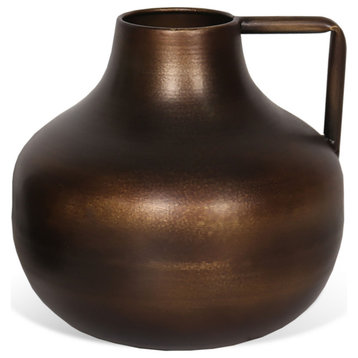 Norris 7" Bronze Metal Table Vase
