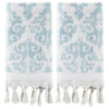 Mirage Fringe Hand Towel, Set of 2