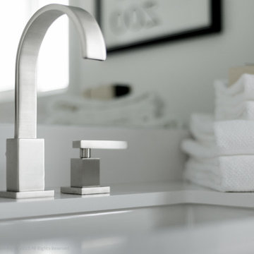 LAUNDRY ROOM | GUEST BATH | Contemporary Home Remodel Part Two
