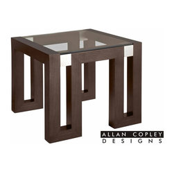 ACD-30504-02-G Calligraphy End - Side Tables And End Tables