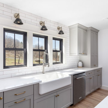 Kitchen renovation by Vermont Interior Design