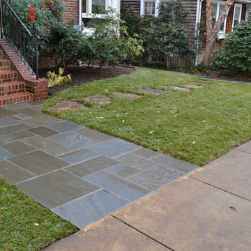 Driveway and Entrance Path