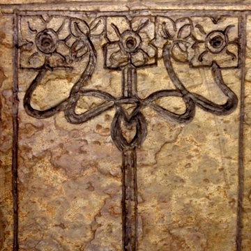 Kitchen Backsplash Tile- Craftsman Style Floral