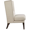 Malibu Wing Chair, Linen Fabric