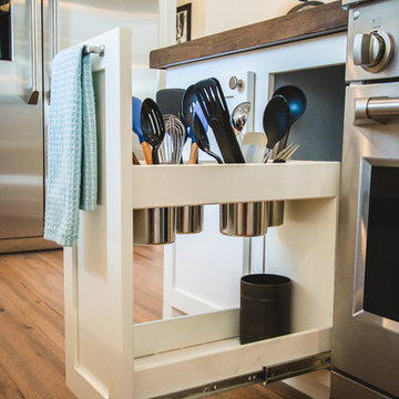 Industrial farmhouse style meets a Nichols Hills ranch
