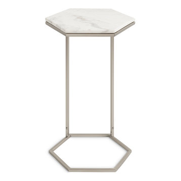 THE 15 BEST Marble-Top and Hexagon Side Tables and End Tables for 2023 |  Houzz