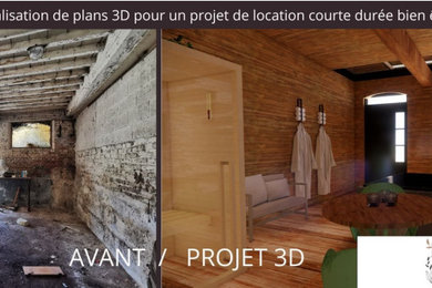 projections 3D chambres bien-être
