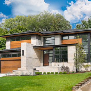 75 Most Popular Contemporary Chicago Exterior Home Design Ideas for ...