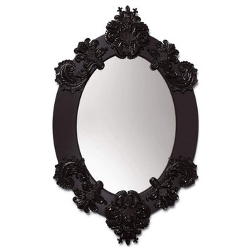 Lladro Oval Mirror Black 01007772