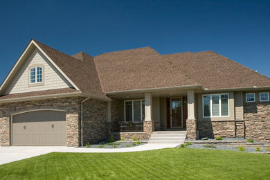 Traditional exterior home idea in Minneapolis