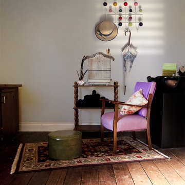 Hat & Umbrella Wallpaper available at NewWall