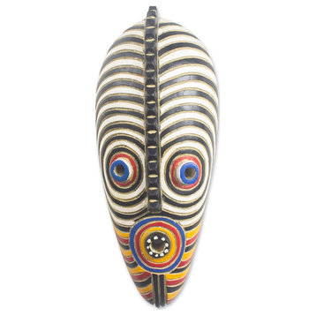 Novica Handmade Dinpa African Wood Mask