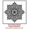 Mandala Stencil Avignon Medallion, Reusable Stencils For DIY Wall Design, 18"