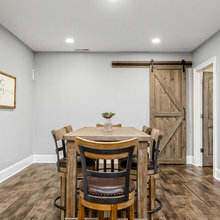 basement swing under cover porch